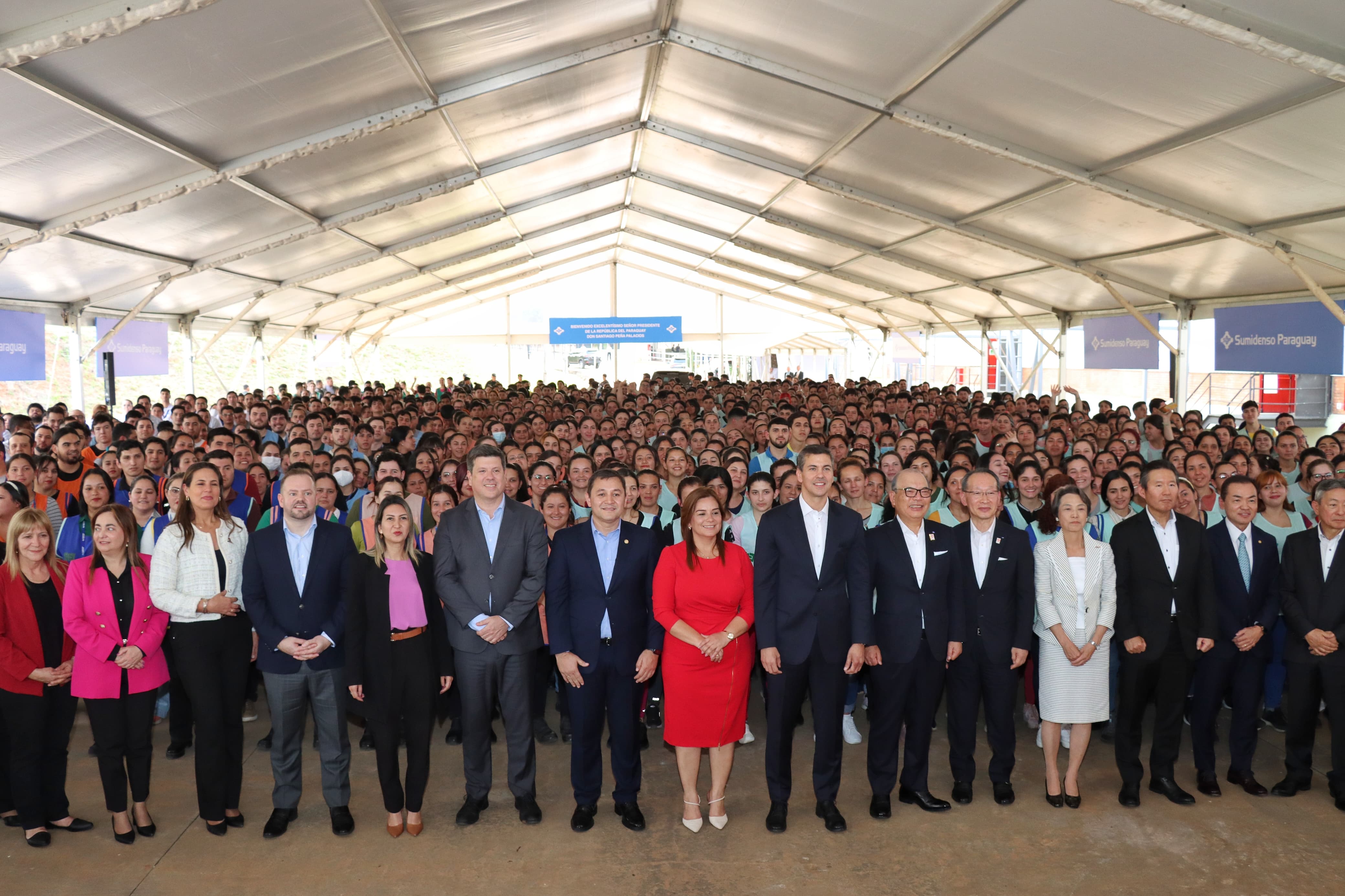 Celebración de los 10 años de SUMIDENSO, impulsando la industria maquiladora de autopartes en Paraguay